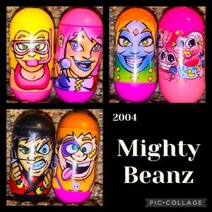 Mighty Beanz Vintage era 2004 Bundle/Lot 6
